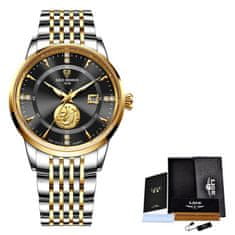 Lige Elegantní pánské hodinky modelu 10050-3 / V s dárkem ZDARMA - Luxusní design pro každého muže