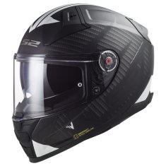 LS2 VECTOR II-06 SPLITTER helma černá/bílá