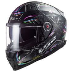 LS2 VECTOR II-06 TROPICAL helma černá/bílá vel.S