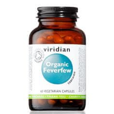 VIRIDIAN nutrition Feverfew Organic, 60 kapslí