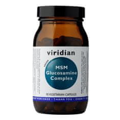 VIRIDIAN nutrition MSM Glucosamine Complex, 90 kapslí