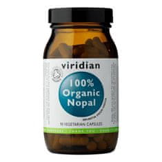 VIRIDIAN nutrition Nopal (Opuncie) Organic, 90 kapslí