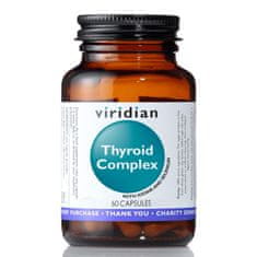 VIRIDIAN nutrition Thyroid Complex (Komplex pro štítnou žlázu), 60 kapslí