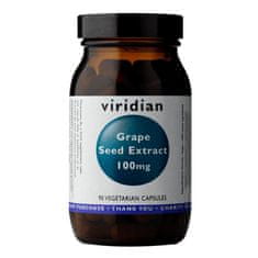 VIRIDIAN nutrition Grape Seed (Hroznová jadérka), 90 kapslí