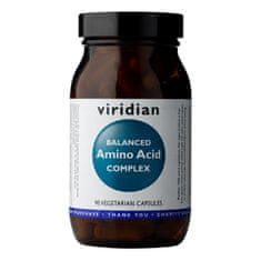 VIRIDIAN nutrition Balanced Amino Acid Complex (Směs esenciálních aminokyselin), 90 kapslí