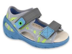 Befado chlapecké sandálky SUNNY 065P159 šedé velikost 24