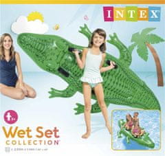 Intex 58562NP Nafukovací Krokodýl 203 x 114 cm