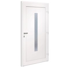 Vidaxl Vchodové dveře antracitové 108 x 200 cm PVC