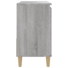 Vidaxl Koupelnová skříňka šedá sonoma 65 x 33 x 60 cm kompozitní dřevo