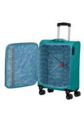 American Tourister Cestovní kabinový kufr na kolečkách SEA SEEKER SPINNER 55 Aqua Green