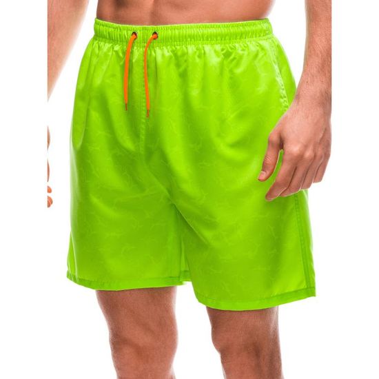 Edoti Pánské plavecké šortky W446 zelené MDN121644