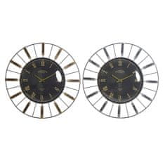 DKD Home Decor nástěnné hodiny, 70 x 7 x 70 cm (2 kusy)