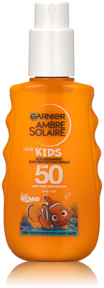Garnier Ambre Solaire Nemo dětský ochranný sprej SPF50+, 150 ml - rozbaleno