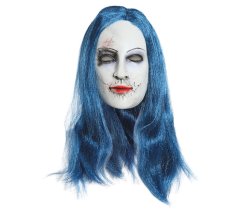 Guirca Maska s modrými vlasy