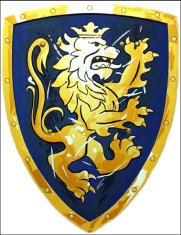 LIONTOUCH štít královský Lev modrý