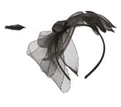 Guirca Elegantní černá čelenka