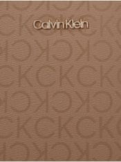 Calvin Klein Světle hnědá dámská vzorovaná kabelka Calvin Klein UNI