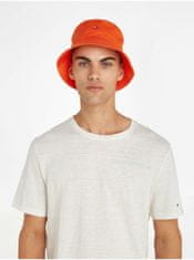 Tommy Hilfiger Oranžový pánský klobouk Tommy Hilfiger Flag Bucket UNI
