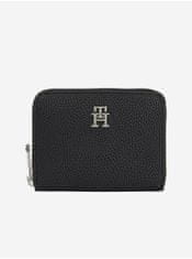 Tommy Hilfiger Černá dámská peněženka Tommy Hilfiger Emblem Med ZA UNI