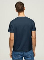 Pepe Jeans Tmavě modré pánské tričko Pepe Jeans XS