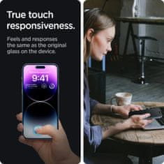 Spigen Spigen Glass EZ Fit Privacy 2 Pack - iPhone 14 Pro Max