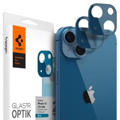 Spigen Spigen tR Optik 2 Pack, blue - iPhone 13/13 mini