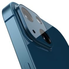 Spigen Spigen tR Optik 2 Pack, blue - iPhone 13/13 mini