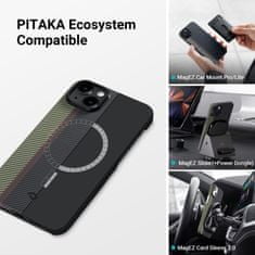 Pitaka Fusion Weaving MagEZ Case 3, overture, iPhone 14 Plus