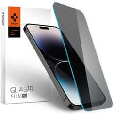 Spigen Spigen Glass tR Slim HD 1 Pack Anti Glare/Privacy Transparency Sensor Protection - iPhone 14 Pro Max