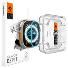 Spigen Spigen Glass EZ Fit 2 Pack - Apple Watch Ultra 2/Ultra 49mm