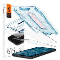 Spigen Spigen Glas tR EZ Fit, 2 Pack - iPhone 12/Pro
