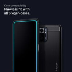 Spigen Glass FC 1 Pack, black, Xiaomi Redmi Note 10