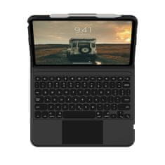 UAG Pouzdro Rugged Bluetooth Keyboard w/ Trackpad, UK English, iPad 10.9" 2022