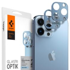 Spigen Spigen tR Optik 2 Pack, sierra blue - iPhone 13 Pro/13 Pro Max