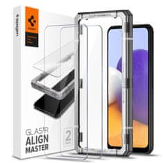 Spigen AlignMaster 2 Pack, Galaxy A22 5G