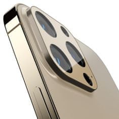 Spigen Spigen tR Optik 2 Pack, gold - iPhone 13 Pro/13 Pro Max