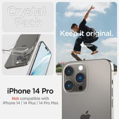 Spigen Crystal Pack, crystal clear, iPhone 14 Pro