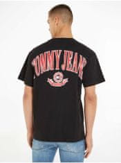 Tommy Jeans Černé pánské tričko s potiskem Tommy Jeans Modern Prep XL