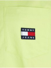 Tommy Jeans Žlutá dámská košile Tommy Jeans Badge Boyfriend M