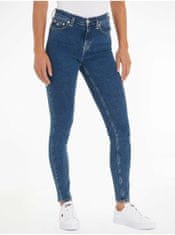 Tommy Jeans Modré dámské skinny fit džíny Tommy Jeans Nora MR 32/28