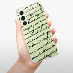 iSaprio Silikonové pouzdro - Handwriting 01 - black pro Samsung Galaxy A54 5G