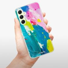 iSaprio Silikonové pouzdro - Abstract Paint 04 pro Samsung Galaxy A54 5G