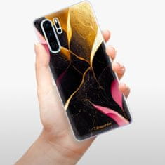 iSaprio Silikonové pouzdro - Gold Pink Marble pro Huawei P30 Pro
