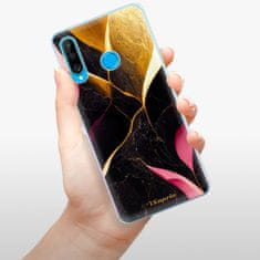 iSaprio Silikonové pouzdro - Gold Pink Marble pro Huawei P30 Lite