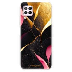 iSaprio Silikonové pouzdro - Gold Pink Marble pro Huawei P40 Lite