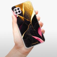 iSaprio Silikonové pouzdro - Gold Pink Marble pro Huawei P40 Lite