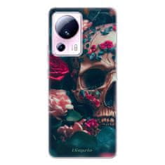 iSaprio Silikonové pouzdro - Skull in Roses pro Xiaomi 13 Lite