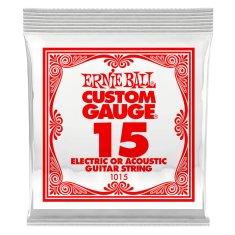 Ernie Ball 1015 .015 Electric Plain Single String - jednotlivá struna - 1ks