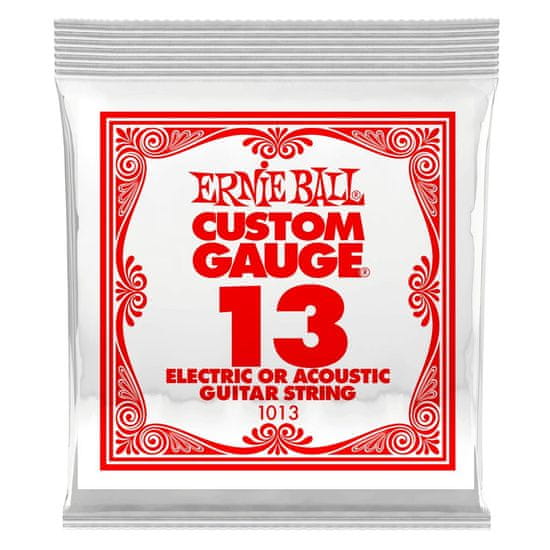 Ernie Ball 1013 .013 Electric Plain Single String - jednotlivá struna -1ks