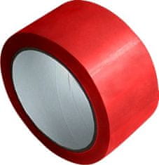 OBALY GREIT Lepicí páska barevná 48 mm x 66 m červená